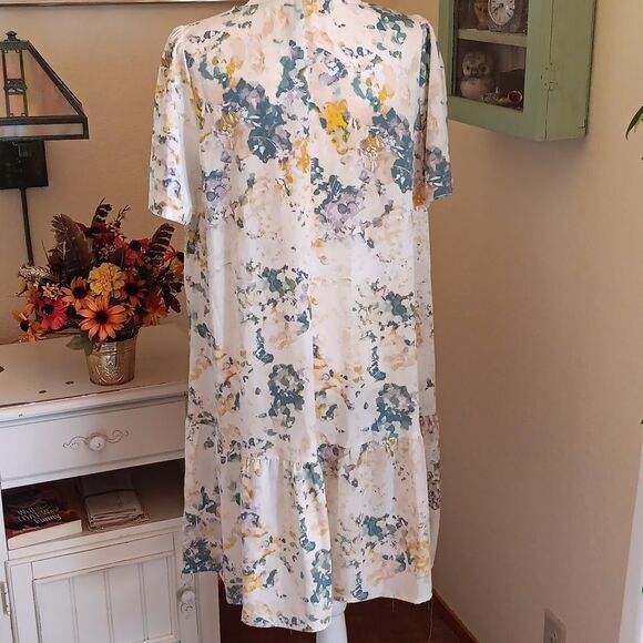 NWT A New Day Ruffled Shift Dress - Picture 6 of 10